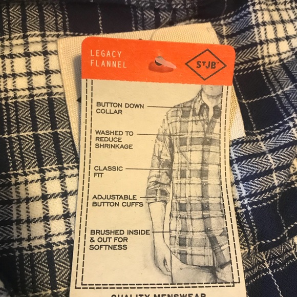 Flannel St. John’s Bay Shirt - Picture 3 of 8